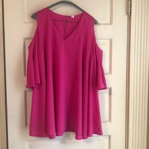 Pinkblush maternity cut out shoulder top